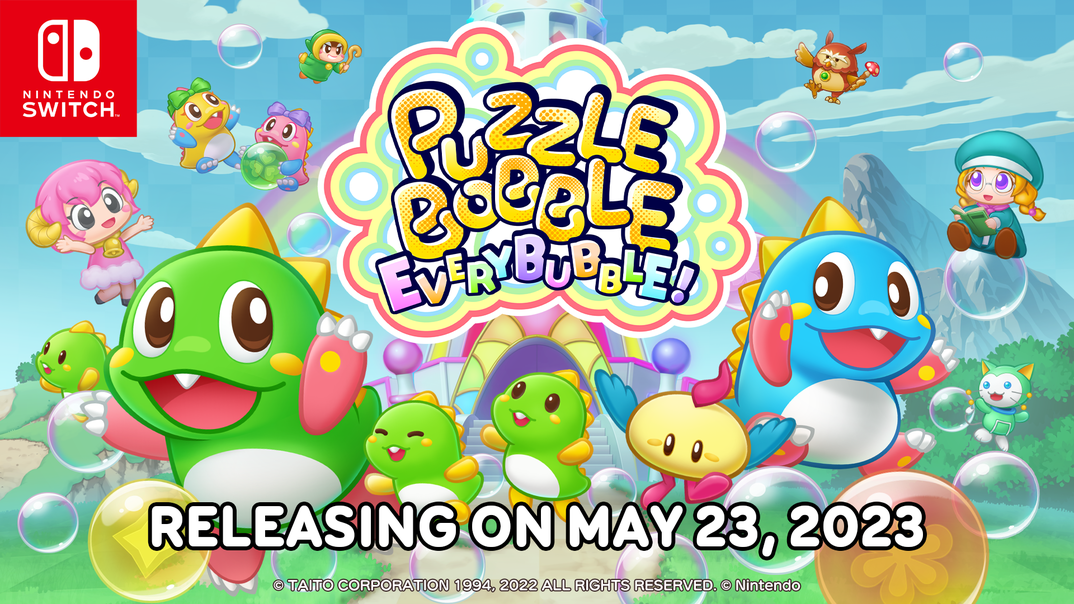 Puzzle Bobble Everybubble! (Switch) será lançado em 23 de maio